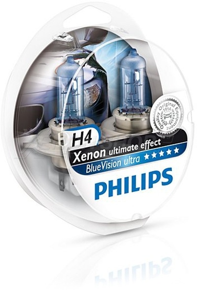 H4 Philips Blue Vision Ultra
