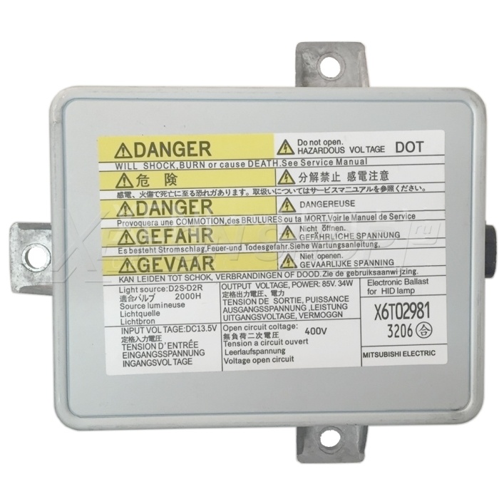 Блок розжига Mitsubishi X6T02981, W3T11371 Блок розжига Mitsubishi X6T02981, W3T11371
