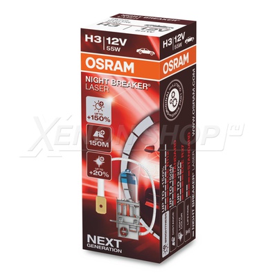 H3 Osram Night Breaker Laser - 64151NL