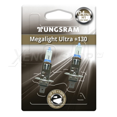 H1 Tungsram Megalight Ultra +130% - 50310XNU BL2