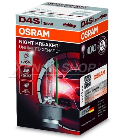 D4S Osram Xenarc NIGHT BREAKER UNLIMITED - 66440XNB