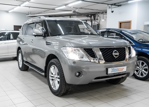 Ремонт запотевшей фары Ниссан Патрол / Nissan Patrol с заменой блока розжига