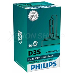 D3S Philips X-treme Vision Gen2 (+150%) - 42403XV2C1 D3S Philips X-treme Vision Gen2 (+150%) - 42403XV2C1