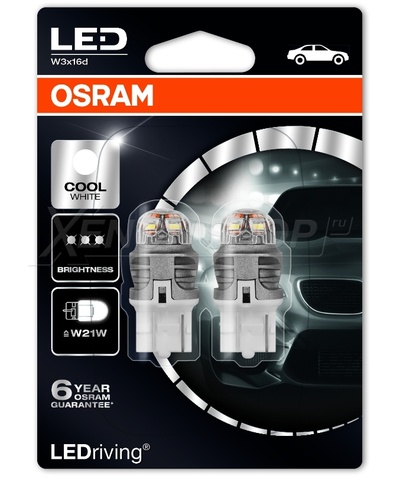 W21W Osram Premium Cool White (2шт.) - 7905CW-02B