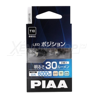 W5W PIAA LED POSITION 30LM 6000K