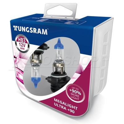 HB3 Tungsram Megalight Ultra +90% - 9005XU PB2