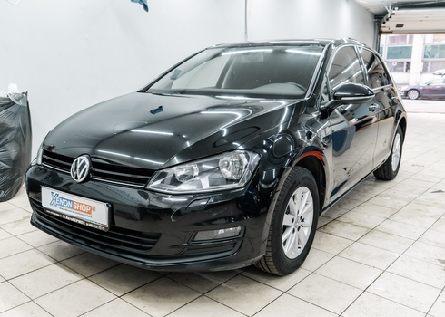 Тонировка задней полусферы Фольксваген Гольф 7 / Volkswagen Golf 7