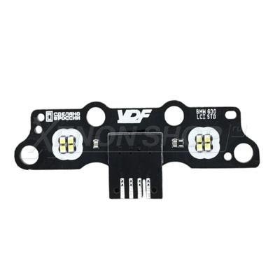 Комплект плат маркера BMW 5 G30/G31/F90 2020-2024 LED - белый цвет