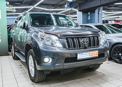 Замена линз в фарах Toyota Land Cruiser Prado 150 (2010)