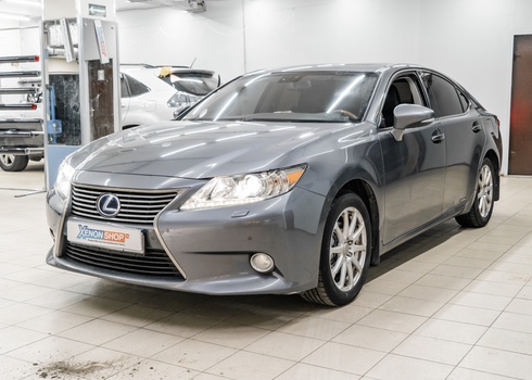 Замена штатных линз Лексус ЕС300Н / Lexus ES300H