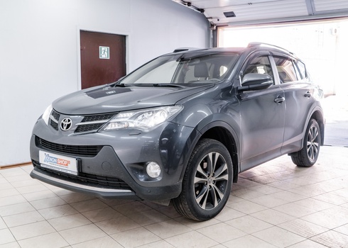 Замена ксеноновых ламп Тойота РАВ4 / Toyota RAV4