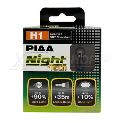 H1 PIAA NIGHT TECH HE-822 (3600K)