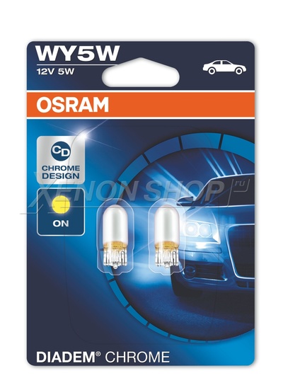 WY5W Osram Diadem Chrome 2827DC-02B