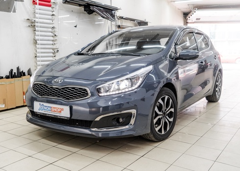 Как повысить яркость фар КИА Сид / KIA Ceed