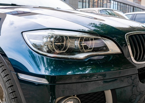 Замена треснувших стёкол фар BMW X6
