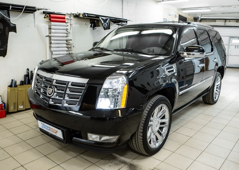 Установка светодиодных ламп на Кадиллак Эскалейд / Cadillac Escalade