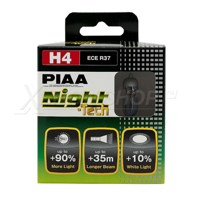 H4 PIAA NIGHT TECH HE-820 (3600K)