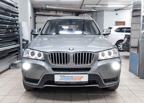 Какие лампы выбрать для ПТФ BMW X3 F25