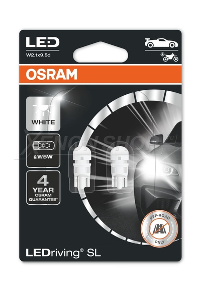 W5W Osram LEDriving SL Белые (2 шт.) - 2825DWP