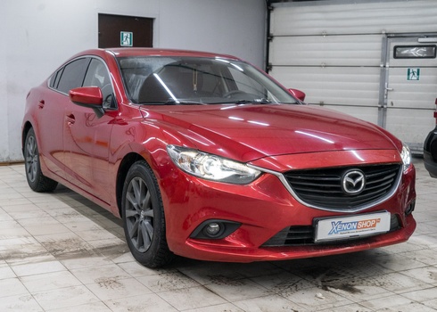 Замена линз Mazda 6 (2013) на светодиодные модули