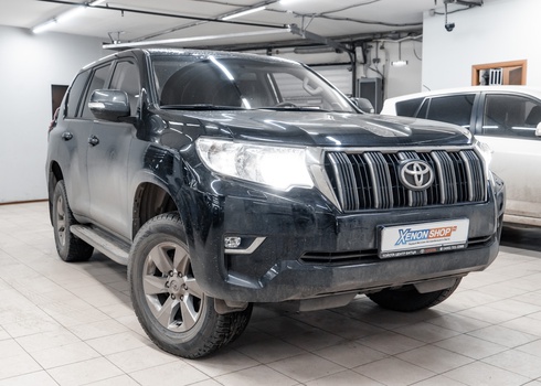 Какие лампы установить в ближний и дальний свет Toyota Prado 150 рестайлинг 2 2018 г.