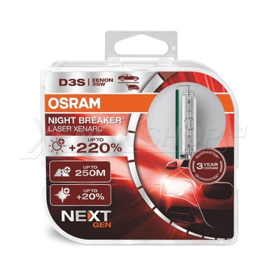 D3S Osram Xenarc Night Breaker Laser Next Gen +220% - 66340XNN-HCB