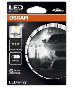 W5W Osram Premium Warm White (2шт.) - 2850WW-02B W5W Osram Premium Warm White (2шт.) - 2850WW-02B