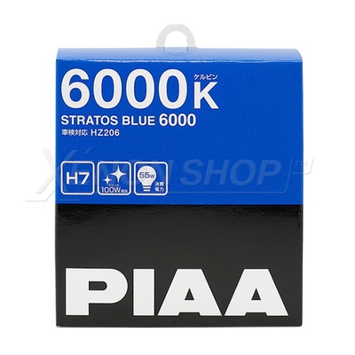 H7 PIAA STRATOS BLUE HZ206 (6000K)