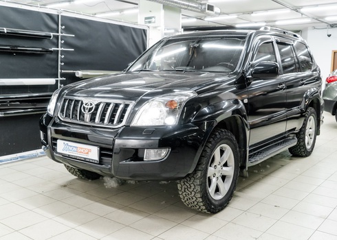 Установка светодиодных линз на Тойота Прадо 120 / Toyota Land Cruiser Prado 120