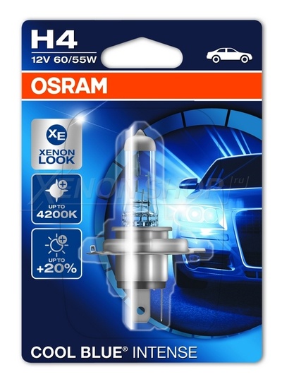 H4 Osram Cool Blue Intense - 64193CBI (1 шт.)
