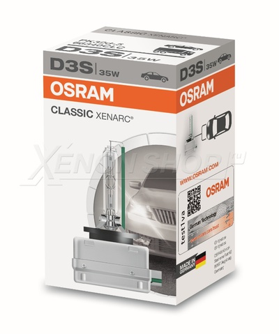 D3S Osram XENARC CLASSIC - 66340CLC