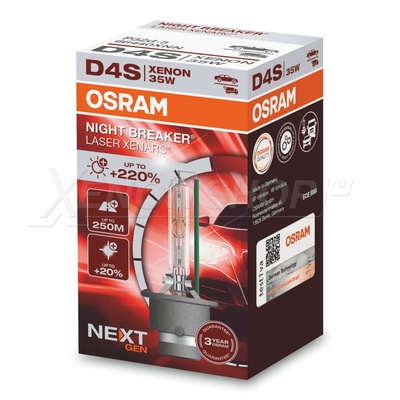 D4S Osram Xenarc Night Breaker Laser Next Gen +220% - 66440XNN