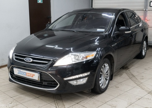 Замена линз в фарах Ford Mondeo IV (2011)