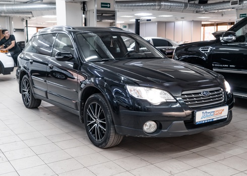 Замена штатных линз в фарах Subaru Outback III