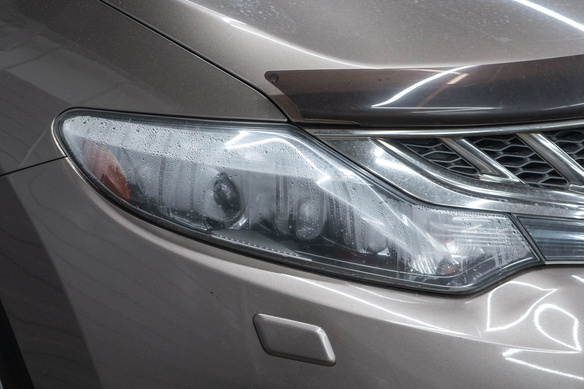 Ремонт запотевшей фары Nissan Murano