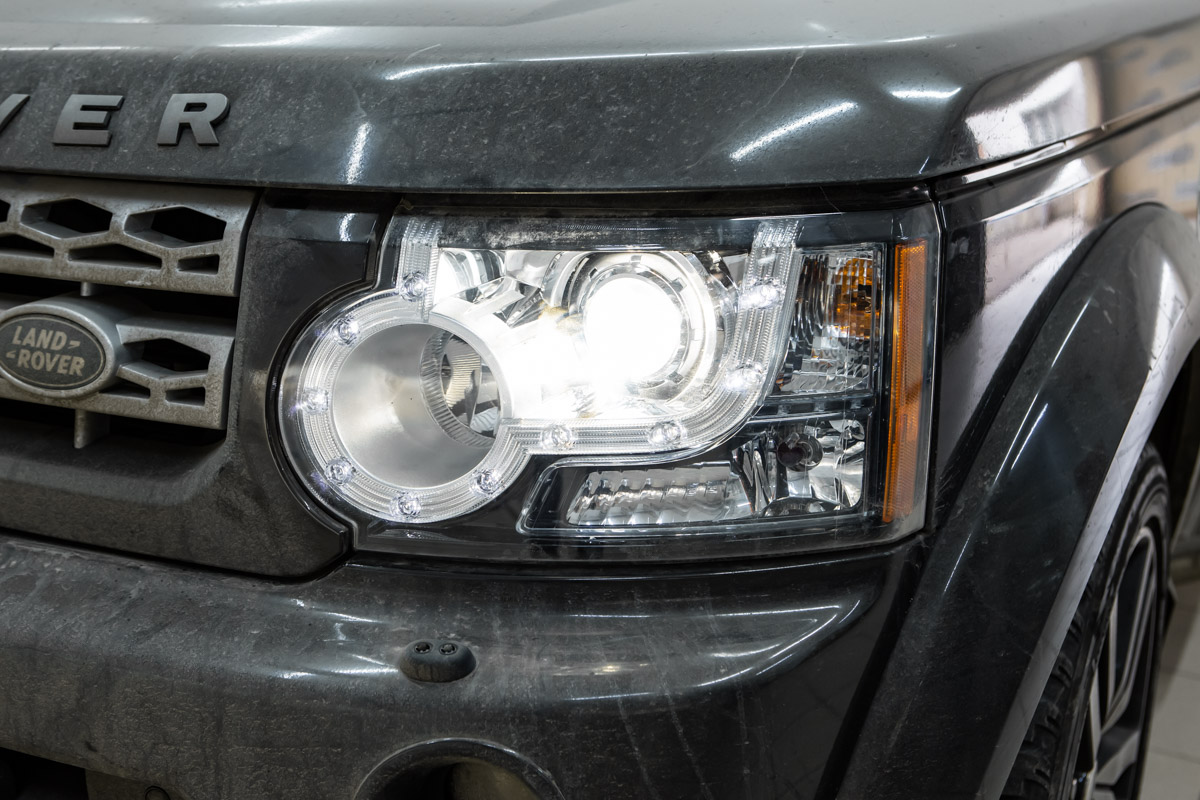 Замена ксеноновых ламп Рендж Ровер Вог / Range Rover Vogue