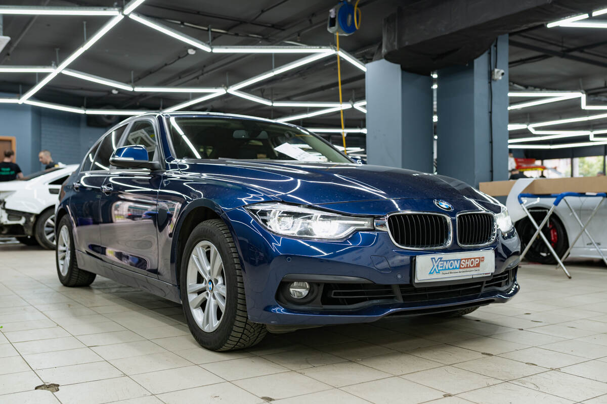 Ремонт упавшей линзы в фаре BMW 3 серии 320i