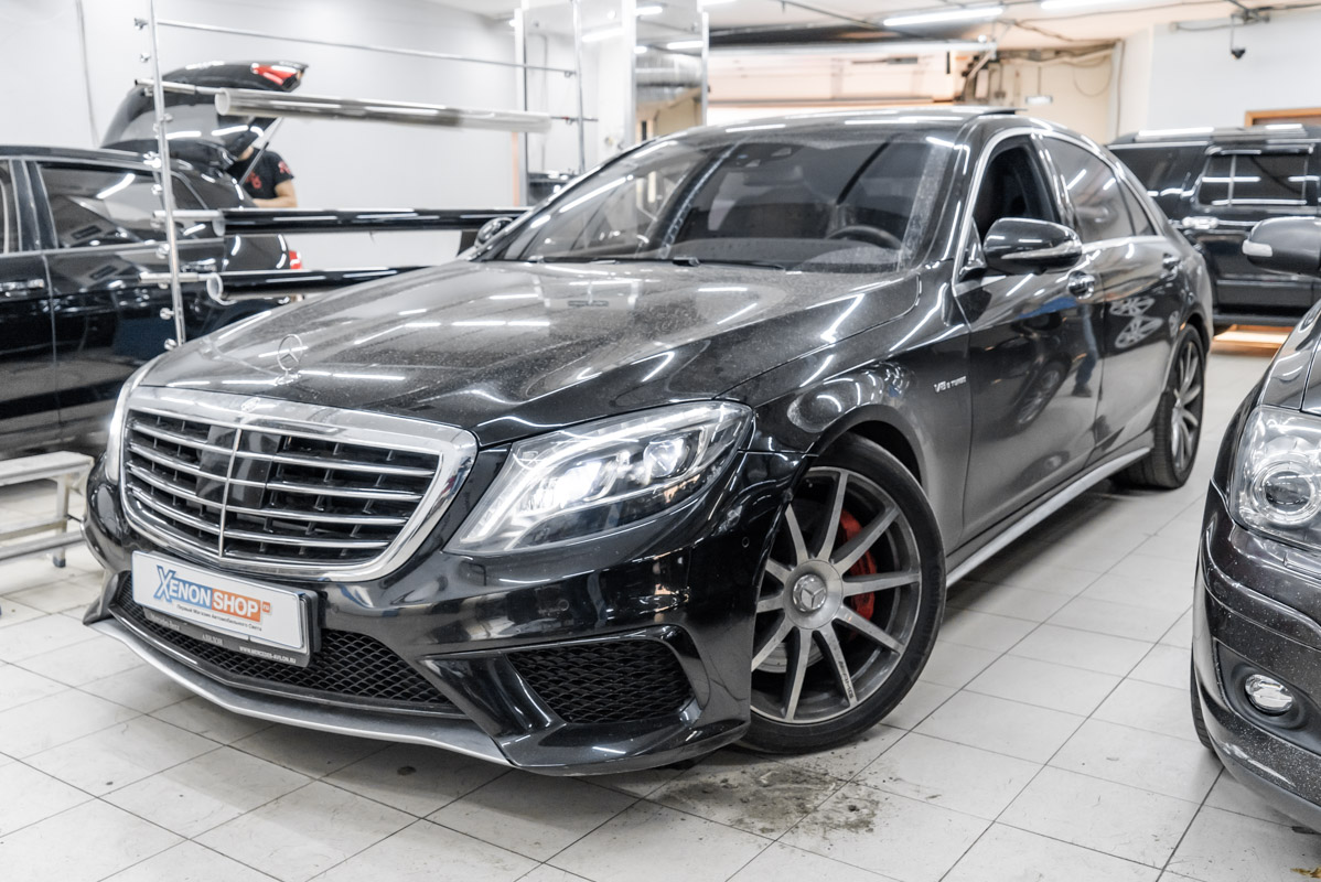 Mercedes Benz 222 Р·РёРјРѕР№
