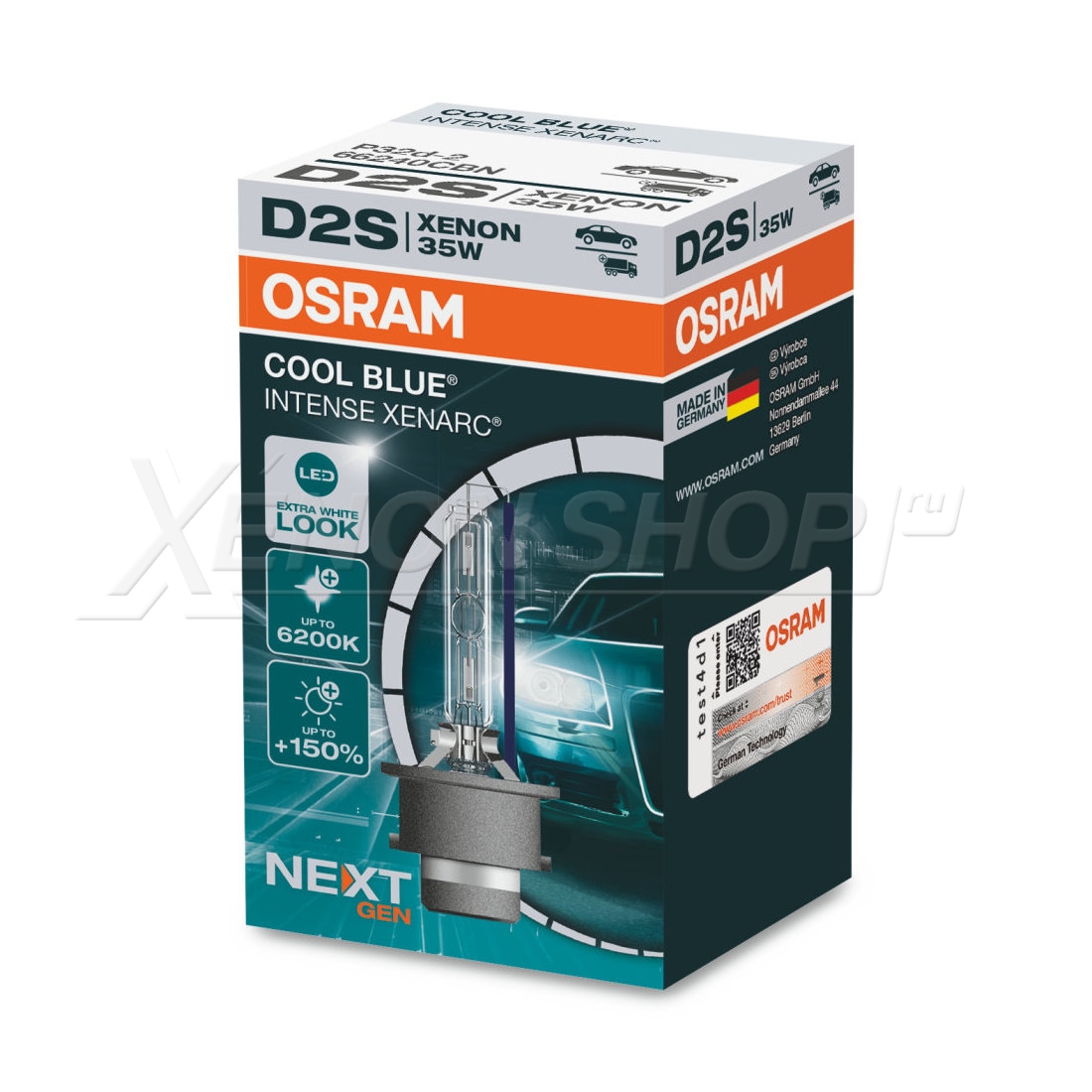 D2S Osram Cool Blue Intense Next Gen 