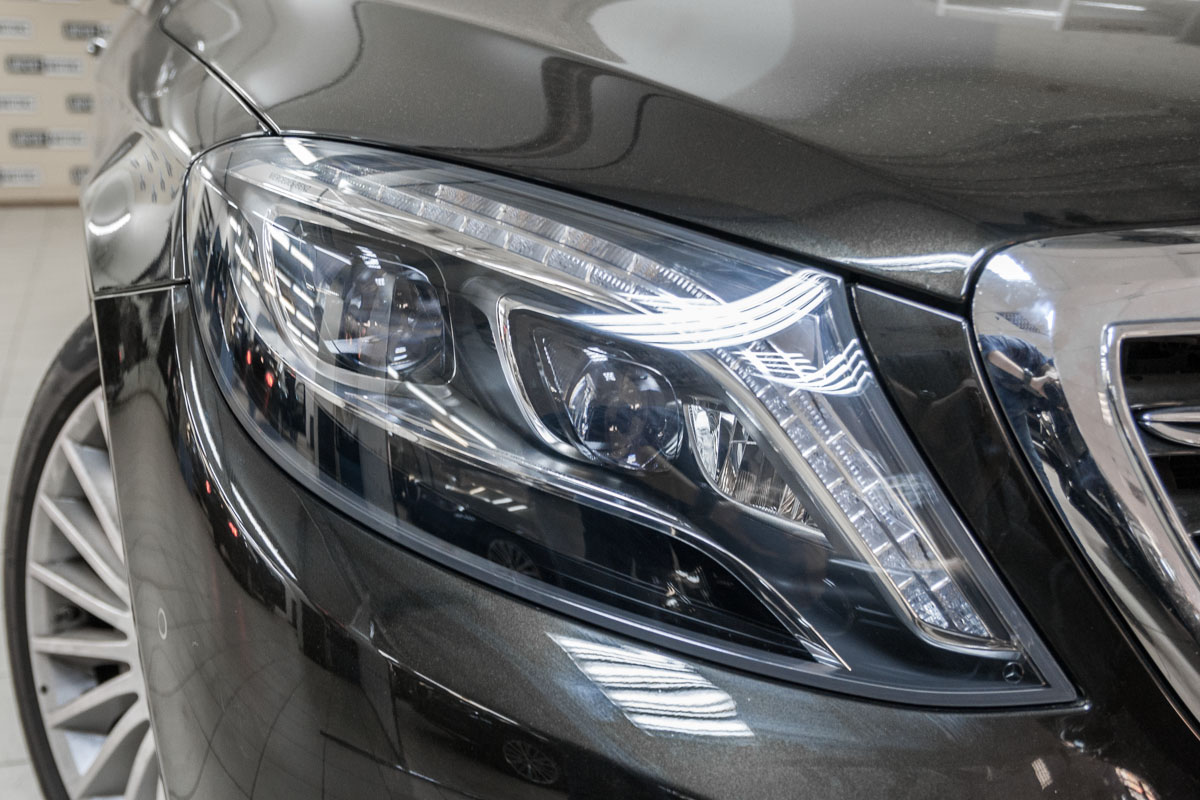 Запотевание фар мерседес w205
