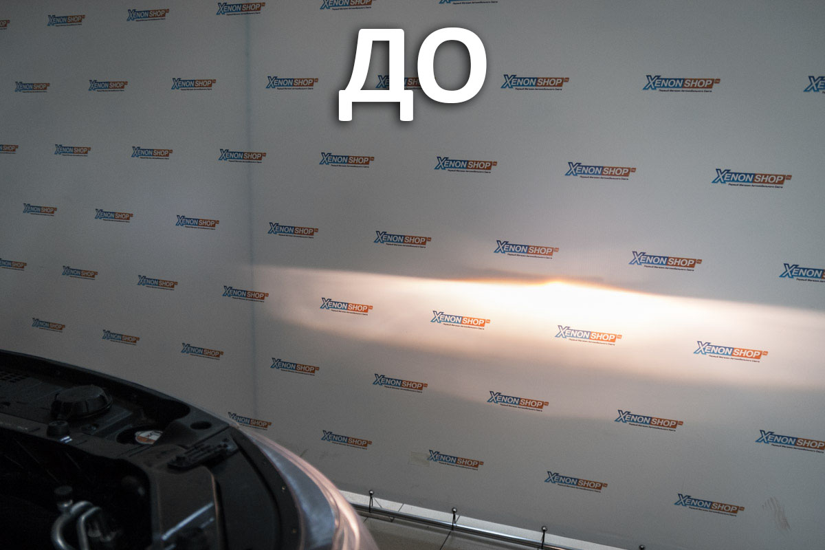 Сравнение светотеневой границы ДО и ПОСЛЕ замены ламп на светодиоды.