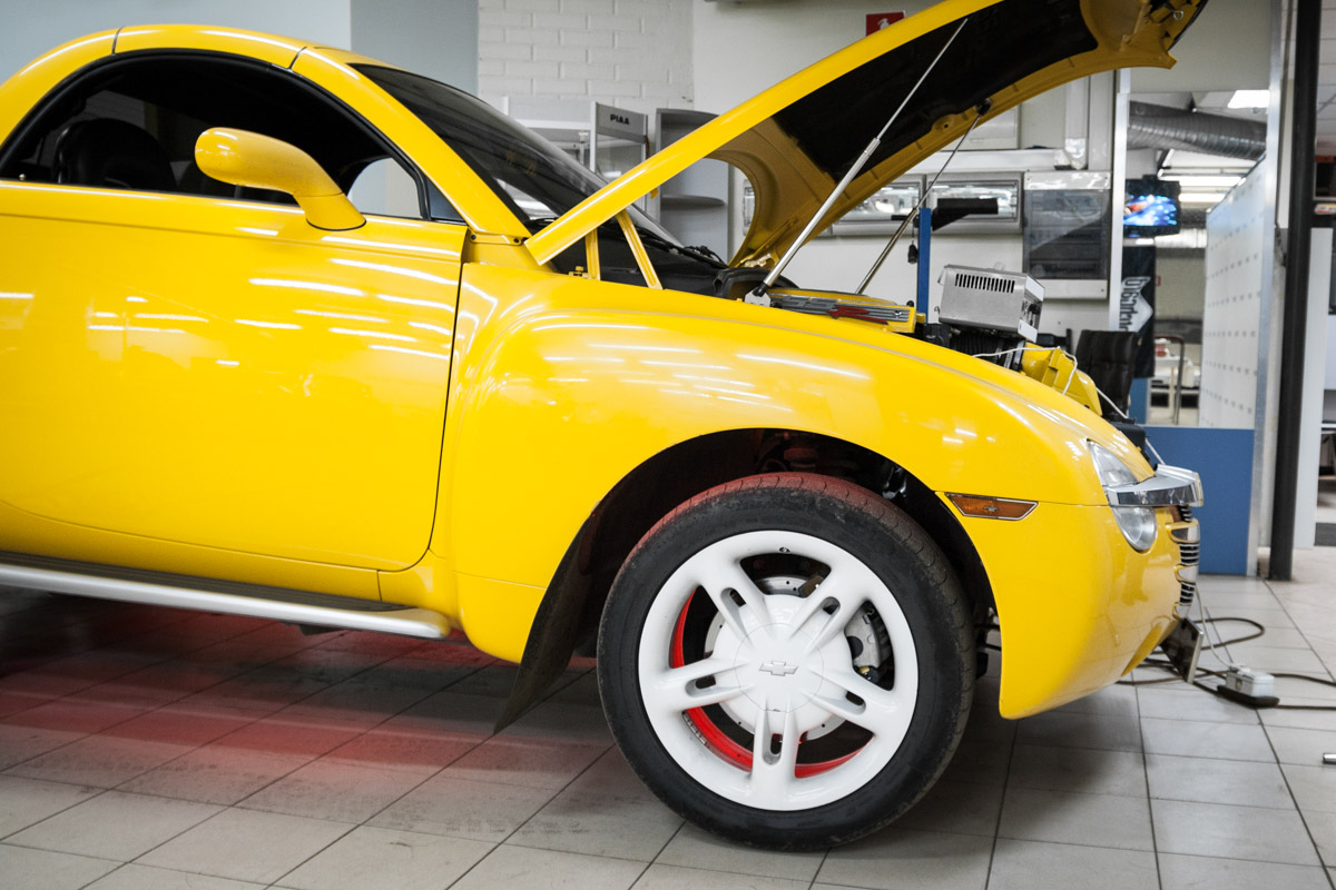Пикап кабриолет Chevrolet SSR салон
