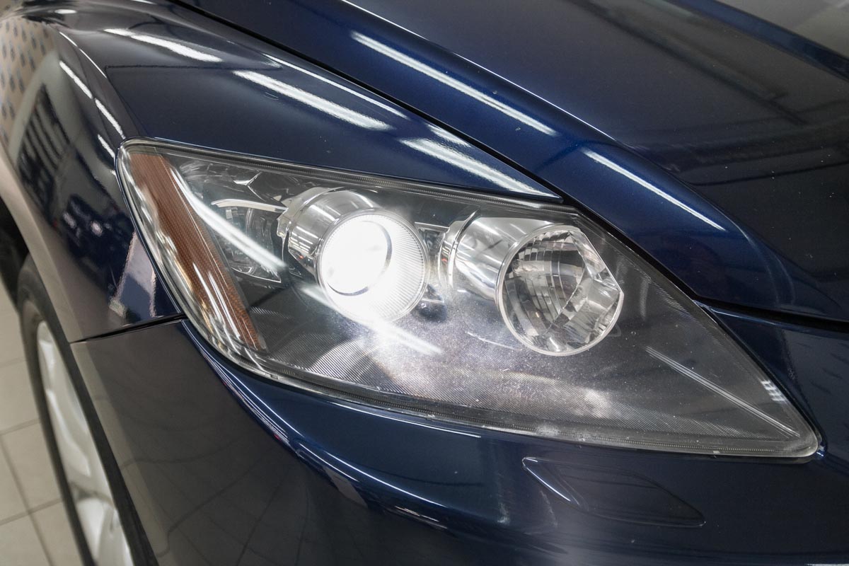 Mazda CX-7. Замена выгоревших линз, на новые светодиодные Bi-LED. - Автопризма н
