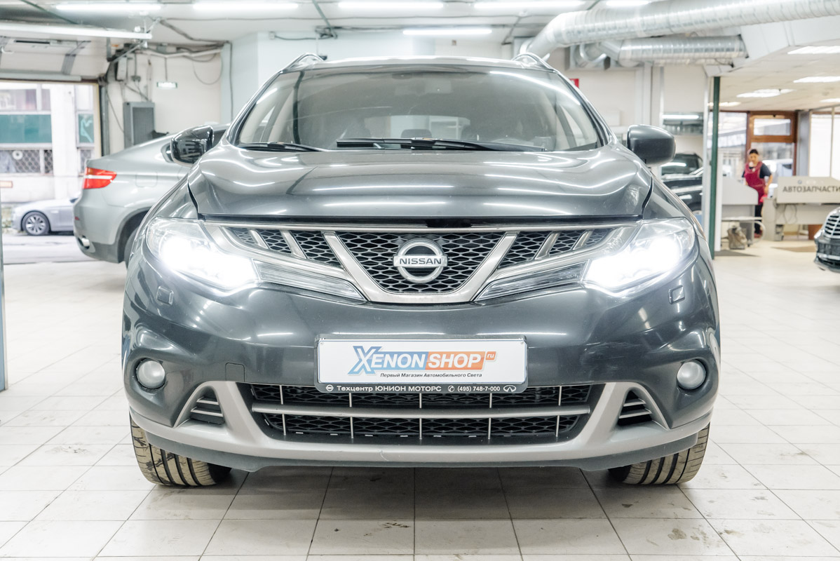 регулировка фар мурано z51