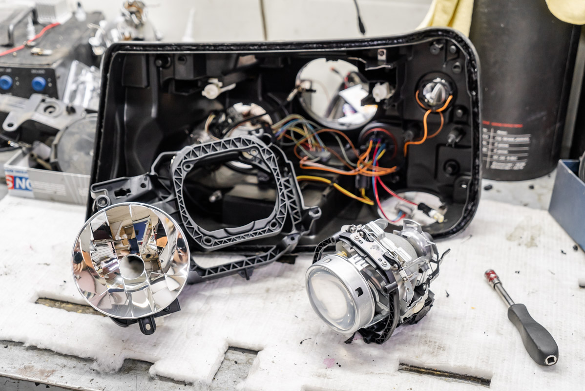 Замена Линз В Фарах Цена