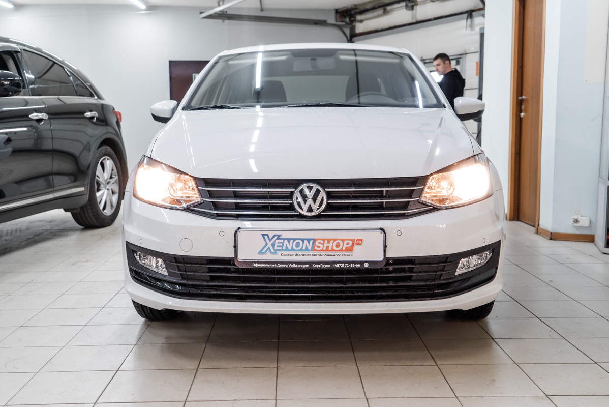 volkswagen polo замена ламп