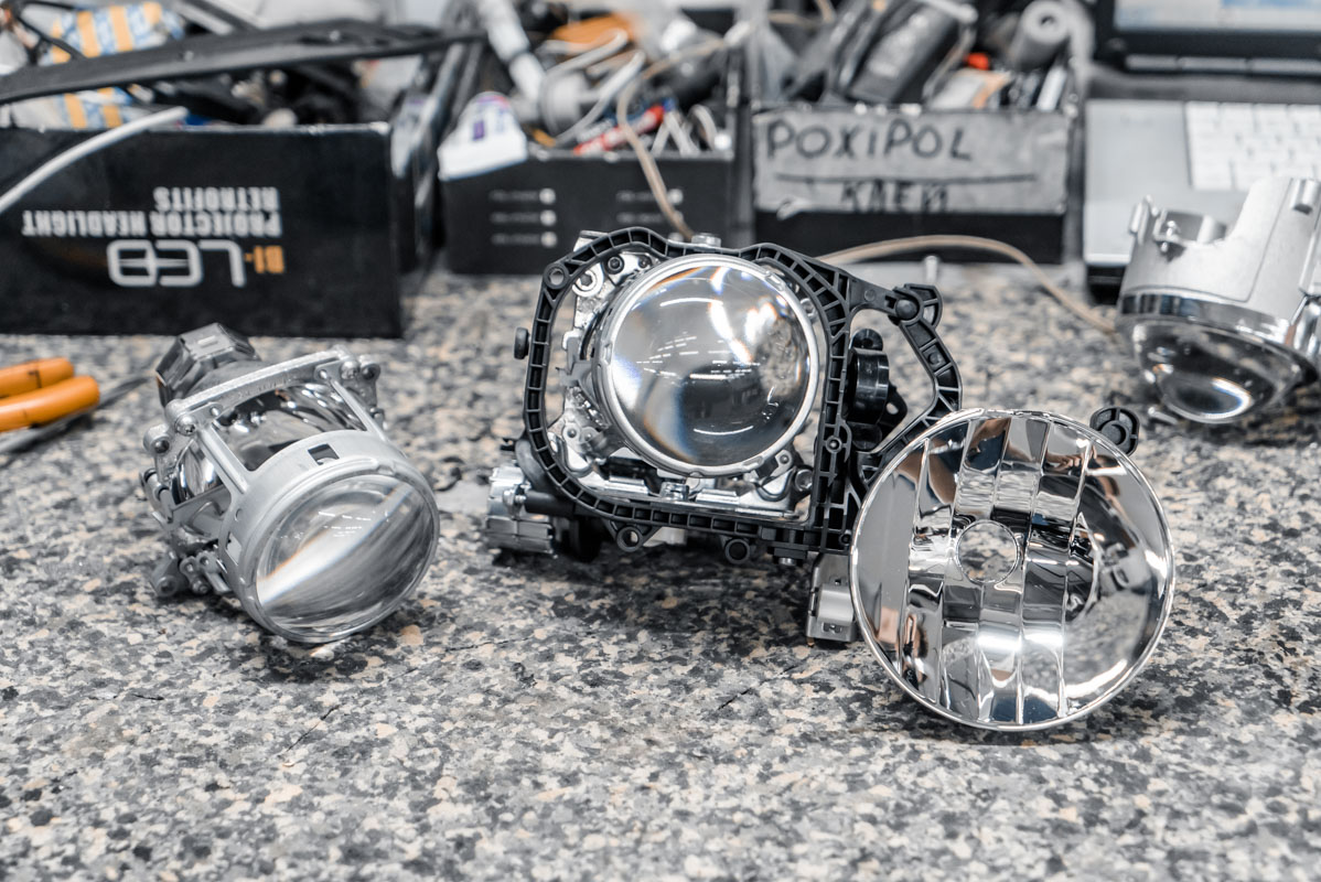 линзы range rover