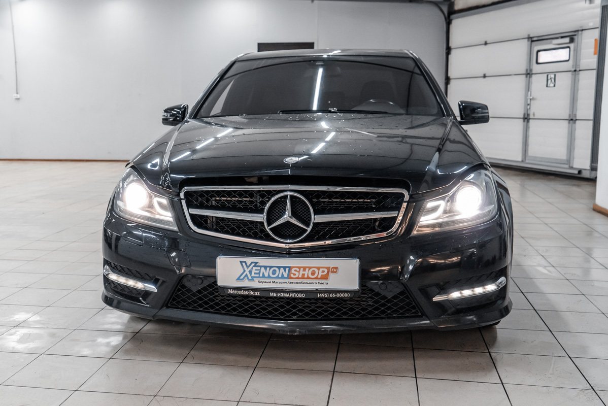 Мерседес w204 габариты