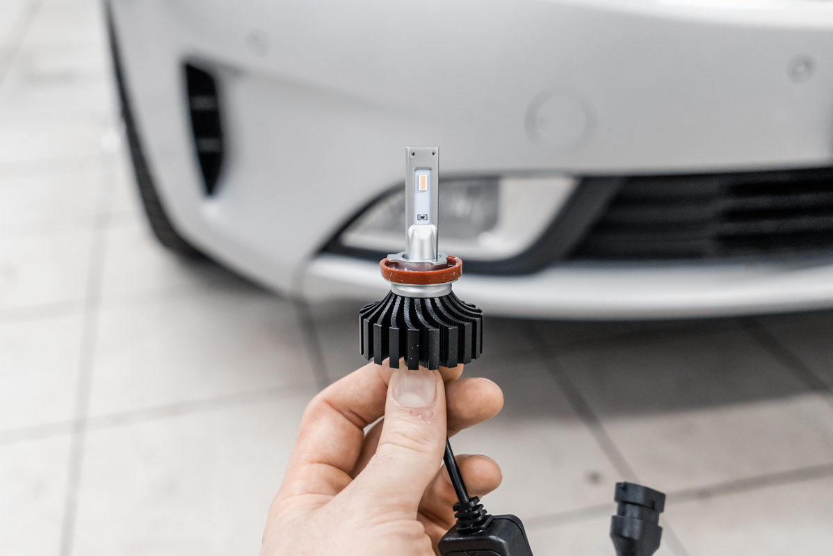 Установка лампы h4 cerato 3