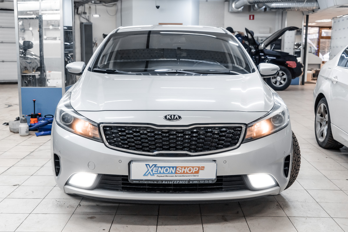 Установка лампы h4 cerato 3